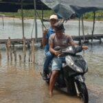 Kondisi banjir rob di Kabupaten Tulang Bawang, Provinsi Lampung, pada Sabtu (14/12/2024). Kini banjir berangsur surut, Selasa (17/12/2024). Foto: BPBD Kab. Tulang Bawang