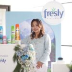 Marketing Manager Household Category WINGS Group Indonesia, Fenny Tjuatja Dharma, di Acara Peluncuran Fresly Air Care.