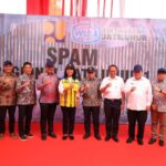 Pengoperasian secara resmi SPAM regional Jatiluhur tahap I.(Foto istimewa)