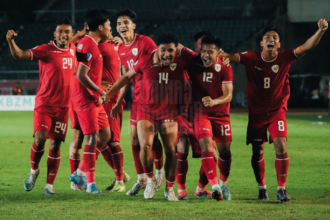 Garuda menang tipis 0-1 atas tuan rumah Myanmar di Stadion Thuwunna, Yangon, Senin (9/12/2024) malam. Foto: PSSI