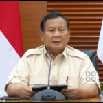 Presiden Prabowo Subianto resmi menyatakan akan memberlakukan PPN 12% mulai Januari 2024. Foto: Tangkapan Layar YouTube Merah Putih