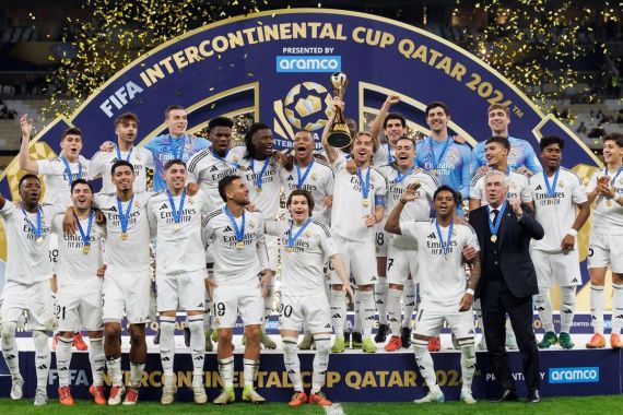 Real Madrid jawara FIFA Intercontinental Cup 2024. Foto: Antonio Villalba-Pedro Castillo/realmadrid