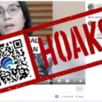 Beredar video hoaks Menkeu Sri Mulyani menggelar program berbagi rezeki. Foto: komdigi