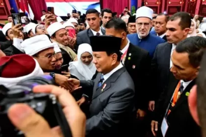 temui mahasiswa indonesia di alazhar prabowo tidak gampang sekolah di negara orang selamat berjuang vwb