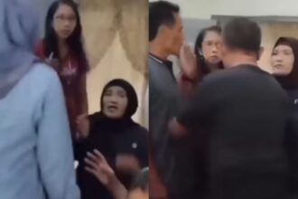 Viral Puluhan pemilik katering berkumpul untuk meminta uang jaminannya kembali atas iming-iming kontrak program makan bergizi gratis 5 tahun. Foto: Tangkap layar IG @mygigsmedia