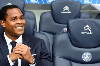 Legenda Barcelona, Patrick Kluivert. (AFP/FRANCK FIFE)