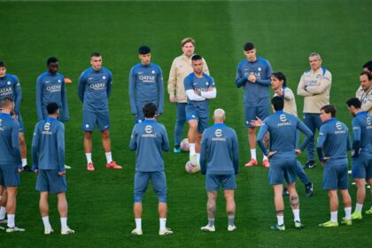 Sesi latihan Inter Milan (@Inter)