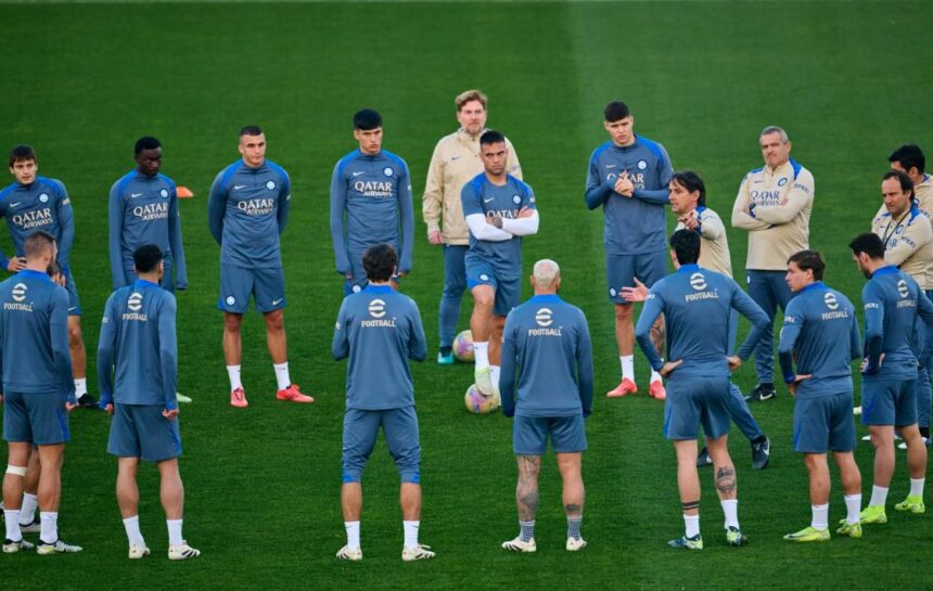 Sesi latihan Inter Milan (@Inter)