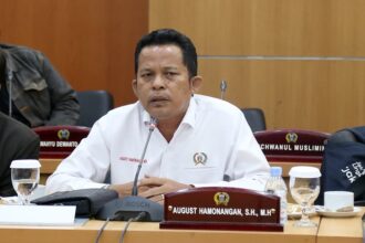 Anggota Komisi C DPRD DKI Jakarta, August Hamonangan.(Foto ist