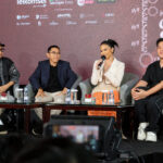 Konferensi pers konser Bingah Yura Yunita di Artotel GBK, Jumat (31/1/2025). (Alidrian Fahwi/ipol.id)