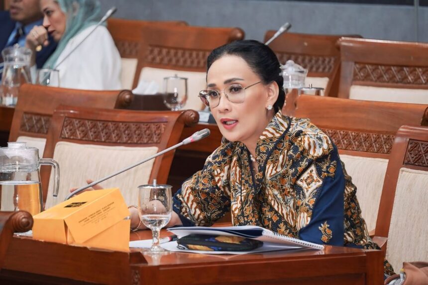 Anggota Komisi I DPR RI Amelia Anggraini . Foto :