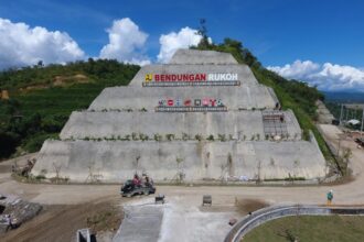 Bendungan Rukoh di Kabupaten Pidie Aceh siap diresmikan. Foto: dok waskita karya