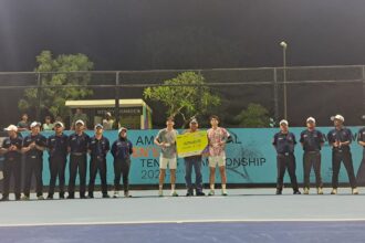 Christopher Rungkat/Nathan Barki gagal Juara M-25 Amman Mineral Men’s World Tennis Championship 2024