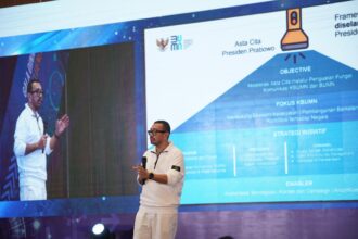 Staff Khusus Menteri BUMN Arya Sinulingga dalam workshop dengan tema "Navigating the Future of Social Media with AI Technology" ini diikuti oleh lebih dari 100 peserta dari seluruh BUMN. Acara yang digelar 3-4 Januari 2025 ini menjadi ajang berbagi ilmu dan inspirasi, mengupas tren terkini dalam dunia media sosial yang kini semakin dipengaruhi oleh teknologi AI. Foto: Dok PT Pegadaian