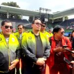 Pusat Pusat Persatuan Lawn Tenis Indonesia (PP Pelti), memggelar Kejuaraan Nasional (Kejurnas) Antar Pengurus Pelti & Kelompok Umur (KU) 16 dari tanggal 17-18 Januari 2025 di Center Court GBK Gelora Bung Karno (GBK), Jumat (17/1/2025). Foto/bam