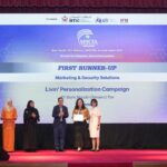 Asia Pacific Information and Communication Technology Alliance (APICTA) menobatkan Bank Mandiri sebagai 1st Runner Up Marketing & Security Solutions di kawasan Asia Pasifik pada ajang APICTA Awards 2024 pada Desember 2024 lalu di Brunei Darussalam. Foto: Dok Bank Mandiri