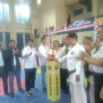 Kepala Dinas Olahraga DKI (Kadisorda) Andri Yansyah membuka Kejurda Inkado di GOR Benhil. Foto/bam