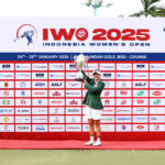 Pegolf Korea Selatan, Hwang Yoona, sukses menjuarai turnamen Indonesia Women’s Open 2025 di Damai Indah Golf-BSD Course, Minggu (26/1). Foto: ob golf