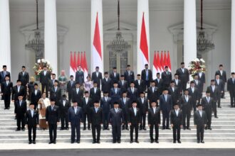 Kabinet Merah Putih adalah kabinet para menteri di era Pemerintahan Presiden Prabowo Subianto. Foto: Rah/Jay/Setkab