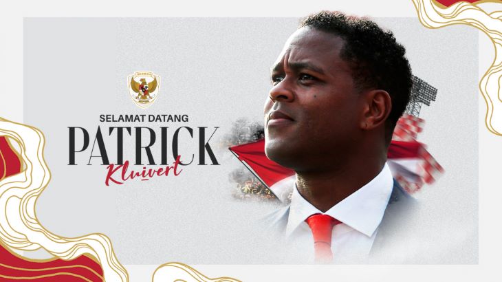 Patrick Kluivert ditunjuk sebagai pelatih Timnas Indonesia yang baru. Foto: PSSI