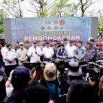 Konferensi pers bersama Menteri ATR/BPN, Menteri KKP dan pemangku kepentingan lainnya. Foto: dok humas ATR/BPN