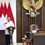 Presiden Prabowo Subianto menggelar Sidang Kabinet Paripurna bersama seluruh jajaran Menteri Kabinet Merah Putih, pada Rabu, 22 Januari 2025, di Ruang Sidang Kabinet, Istana Kepresidenan Jakarta. Foto: BPMI Setpres