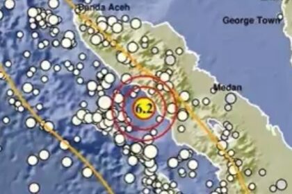 Gempa gnucang Aceh Selatan. Foto: BMKG