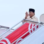 Presiden Prabowo Subianto bertolak ke India untuk melakukan kunjungan kenegaraan. Foto: BPMI Setpres