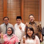 Pramono Anung dan Rano Karno bertemu dengan bertemu dengan para pimpinan DPRD DKI Jakarta