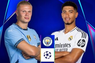 Manchester City dan Real Madrid. Foto: Instagram @championsleague