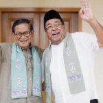 Pramono Anung dan Rano Karno. Foto: Instagram @pramonoanungw