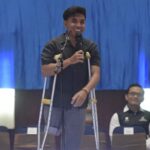 Anggi Wahyuda, pendaki yang juga komika penyandang disabilitas asal Binjai, Sumatera Utara. Foto: Kemenpora