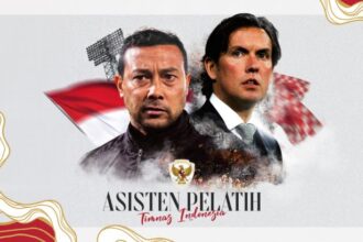 Alex Pastoor dan Denny Landzaat sebagai asisten pelatih Timnas Indonesia, melengkapi jajaran staf kepelatihan di bawah komando Patrick Kluivert