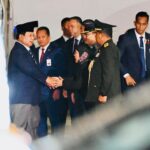 Presiden Prabowo saat tiba di Malaysia.(Foto dok Setneg)