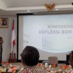 Kepala BSN Ri, Kukuh S. Achmad saat memaparkan pencapaian kinerja BSN 2024 dan program 2025. Foto: timur/ipol.id