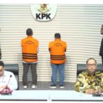 Direktur Penyidikan KPK, Asep Guntur Rahayu (kiri) dalam jumpa pers di Gedung Merah Putih KPK, Jakarta, Selasa (21/1/2025). Foto: Live streaming YT @kpkri