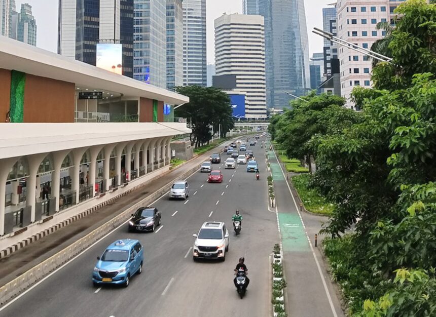 Ilusttrasi lalu lintas di Jakarta. Foto: Ist