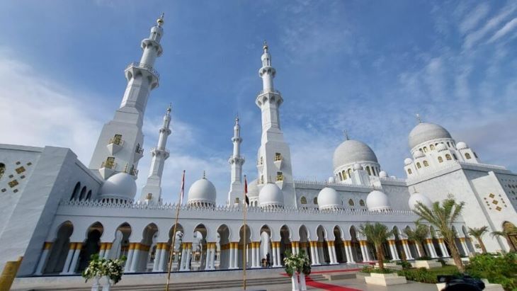 Ilustrasi Masjid yang bakal dibangun dalam waktu cepat di Palestina menghadapi Ramadhan.(Foto Kemenag RI)