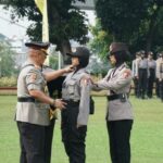 456 calon polisi Wanita (polwan) akan memulai Pendidikan di Sekolah Polisi Wanita (Sepolwan), Ciputat, Jakarta Selatan. Foto: Polri