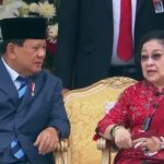 Presiden Prabowo dan Megawati dalam pertemuan di salah satu acara.(Foto istimewa)