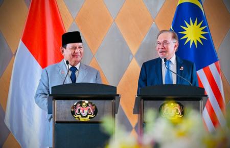 Presiden RI Prabowo Subianto menegaskan dan menyorot perhatian khusus agar gencatan senjata di Palestina untuk terus dilakukan. (Foto: BPMI Setpres)