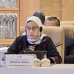 Menkeu Sri Mulyani Indrawati saat menghadiri Retret Gubernur Islamic Development Bank (IsDB) di Al-Madinah Al-Munawwarah, Kerajaan Arab Saudi. Foto: Kemenkeu