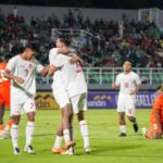 Timnas Indonesia U-20 saat mengalahkan Timnas India U-20 di Mandiri Challenge Series 2025 di Stadion Gelora Delta, Sidoarjo. Foto: PSSI