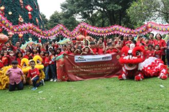 Rayakan Tahun Baru Imlek 2025, Hotel Borobudur Jakarta menyelenggarakan acara Cap Go Meh Celebration 2025 dengan tema “Night of Harmony”. Foto: Ist