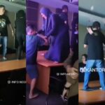 Viral ASN Kutim pesta di ruang kantor. Foto: Tangkapan layar Instagram @info.negri