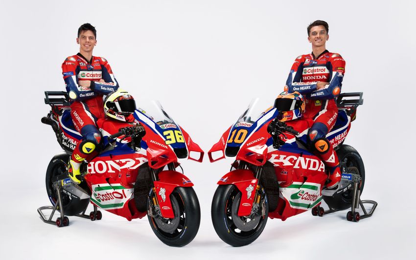 Duo pembalap Honda di MotoGP 2025, Luca Marini dan Joan Mir. (MotoGP.com)