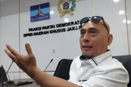 Anggota Komisi C DPRD DKI Jakarta, Lazarus Simon Ishak.