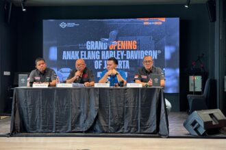 Jumpers Dealer Anak Elang Harley-Davidson yang Pindah ke Permata Hijau Jaksel.foto/ist