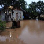 Kondisi rumah dan lahan yang terendam banjir di Kabupaten Toli-Toli, Sulawesi Tengah pada Sabtu (1/2/2025). Foto: BPBD Kabupaten Toli-Toli