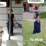 Viral gadis ABG di Pemalang Jateng ngamuk ancam ibu kandung menggunakan sajam diduga gegara tidak dibelikan skincare. Foto: Tangkap layar X @iwwannabeURFA